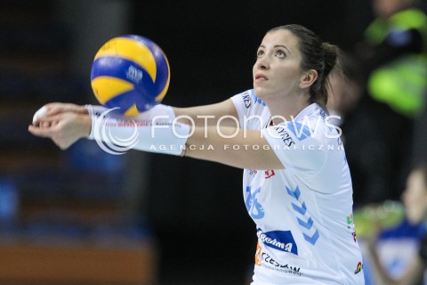  04.12.2016 RZESZOW<br />SIATKOWKA ORLEN LIGA 2016/2017 WOMEN VOLLEYBALL POLAND POLISH ORLENLIGA LEAGUE SEASON 2016/2017<br />MECZ DEVELOPRES SKYRES RZESZOW - KSZO OSTROWIEC<br />N/Z KLAUDIA KACZOROWSKA SYLWETKA <br /> 