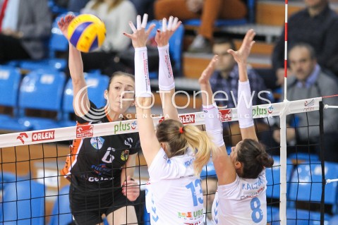  04.12.2016 RZESZOW<br />SIATKOWKA ORLEN LIGA 2016/2017 WOMEN VOLLEYBALL POLAND POLISH ORLENLIGA LEAGUE SEASON 2016/2017<br />MECZ DEVELOPRES SKYRES RZESZOW - KSZO OSTROWIEC<br />N/Z JOANNA KAPTURSKA <br /> 