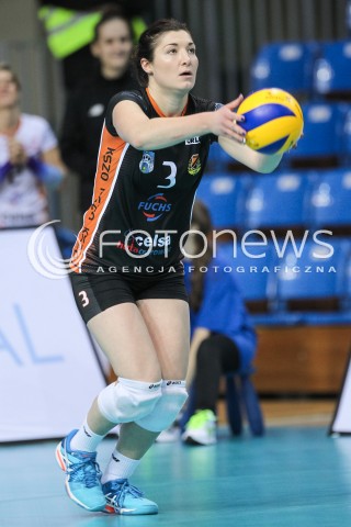  04.12.2016 RZESZOW<br />SIATKOWKA ORLEN LIGA 2016/2017 WOMEN VOLLEYBALL POLAND POLISH ORLENLIGA LEAGUE SEASON 2016/2017<br />MECZ DEVELOPRES SKYRES RZESZOW - KSZO OSTROWIEC<br />N/Z EWELINA POLAK SYLWETKA <br /> 