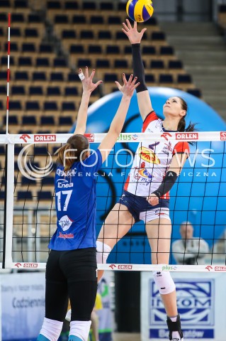  07.12.2016 LODZ SIATKOWKA ORLEN LIGA SEZON 2016/2017 <br />
GROT BUDOWLANI LODZ - POLSKI CUKIER MUSZYNIANKA ENEA MUSZYNA<br />
N/Z GABRIELA POLANSKA<br />
 