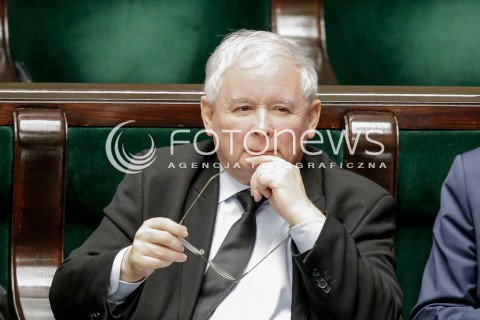  14.12.2016 WARSZAWA SEJM<br />POSIEDZENIE SEJMU RP<br />N/Z JAROSLAW KACZYNSKI<br /> 