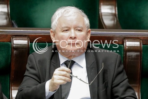  14.12.2016 WARSZAWA SEJM<br />POSIEDZENIE SEJMU RP<br />N/Z JAROSLAW KACZYNSKI<br /> 