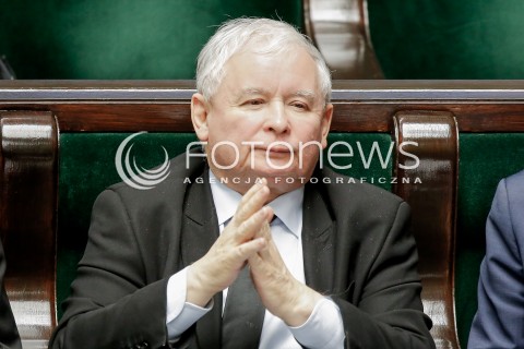  14.12.2016 WARSZAWA SEJM<br />POSIEDZENIE SEJMU RP<br />N/Z JAROSLAW KACZYNSKI<br /> 
