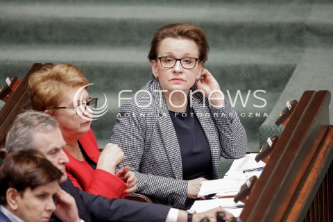  14.12.2016 WARSZAWA SEJM<br />POSIEDZENIE SEJMU RP<br />N/Z ANNA ZALEWSKA<br /> 
