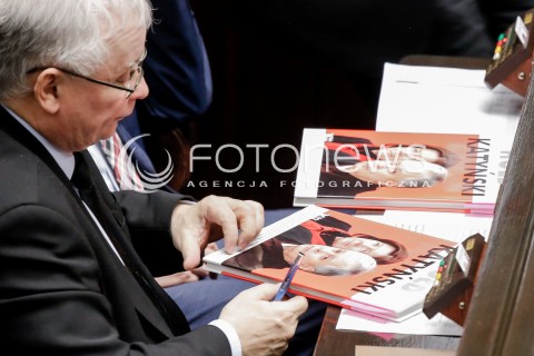  14.12.2016 WARSZAWA SEJM<br />POSIEDZENIE SEJMU RP<br />N/Z JAROSLAW KACZYNSKI<br /> 