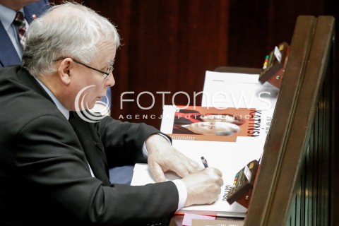 Posiedzenie Sejmu w Warszawie