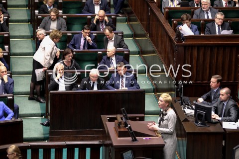  14.12.2016 WARSZAWA SEJM<br />POSIEDZENIE SEJMU RP<br />N/Z OBRADY GLOSOWANIE SALA OBRAD <br /> 