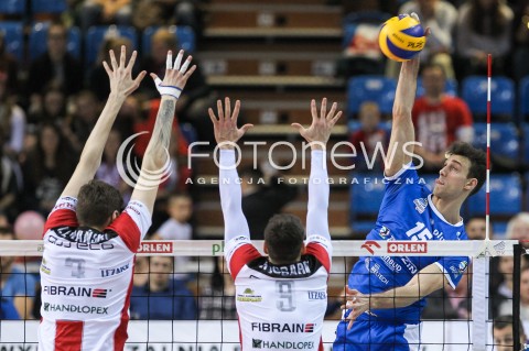  14.12.2016 RZESZOW<br />SIATKOWKA PLUSLIGA 2016/2017 MEN VOLLEYBALL POLAND POLISH PLUS LIGA LEAGUE SEASON 2016/2017<br />MECZ ASSECO RESOVIA RZESZOW - MKS BEDZIN <br />N/Z KYLE RUSSELL <br /> 