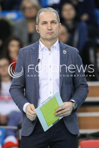  14.12.2016 RZESZOW<br />SIATKOWKA PLUSLIGA 2016/2017 MEN VOLLEYBALL POLAND POLISH PLUS LIGA LEAGUE SEASON 2016/2017<br />MECZ ASSECO RESOVIA RZESZOW - MKS BEDZIN <br />N/Z ANDRZEJ KOWAL - I TRENER ( HEAD COACH ) SYLWETKA <br /> 