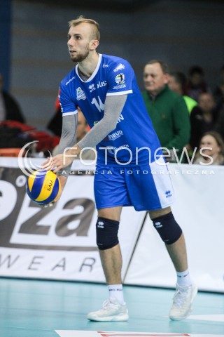  14.12.2016 RZESZOW<br />SIATKOWKA PLUSLIGA 2016/2017 MEN VOLLEYBALL POLAND POLISH PLUS LIGA LEAGUE SEASON 2016/2017<br />MECZ ASSECO RESOVIA RZESZOW - MKS BEDZIN <br />N/Z JAKUB PESZKO SYLWETKA <br /> 