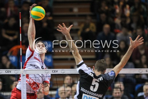  22.12.2016 RZESZOW POLAND<br />SIATKOWKA LIGA MISTRZOW <br />MEN CEV VOLLEYBALL CHAMPIONS LEAGUE 2016/2017<br />MATCH ASSECO RESOVIA RZESZOW - BERLIN RECYCLING VOLLEYS <br />N/Z MARKO IVOVIC <br /> 