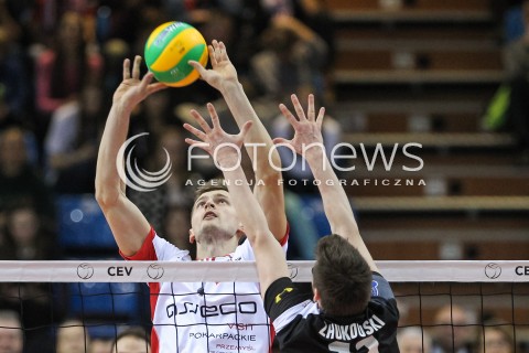  22.12.2016 RZESZOW POLAND<br />SIATKOWKA LIGA MISTRZOW <br />MEN CEV VOLLEYBALL CHAMPIONS LEAGUE 2016/2017<br />MATCH ASSECO RESOVIA RZESZOW - BERLIN RECYCLING VOLLEYS <br />N/Z PIOTR NOWAKOWSKI <br /> 