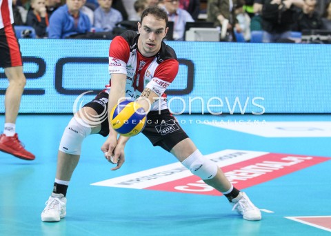  30.12.2016 RZESZOW<br />SIATKOWKA PLUSLIGA 2016/2017 MEN VOLLEYBALL POLAND POLISH PLUS LIGA LEAGUE SEASON 2016/2017<br />MECZ ASSECO RESOVIA RZESZOW - ONICO AZS POLITECHNIKA WARSZAWSKA <br />N/Z MARKO IVOVIC SYLWETKA <br /> 