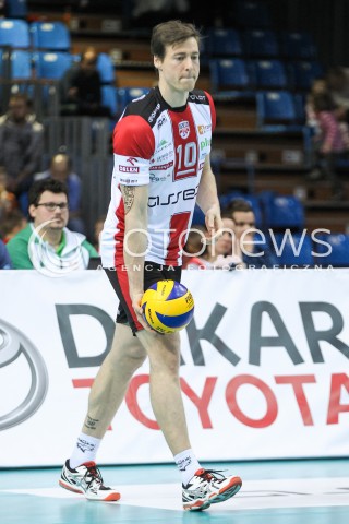  04.01.2017 RZESZOW<br />SIATKOWKA PUCHAR POLSKI MEZCZYZN 2017<br />MECZ 1/8 PUCHARU POLSKI <br />MEN VOLLEYBALL POLAND POLISH CUP SEASON 2016/2017 <br />MECZ ASSECO RESOVIA RZESZOW - INDYKPOL AZS OLSZTYN<br />N/Z JOCHEN SCHOPS SYLWETKA <br /> 