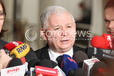  11.01.2017 WARSZAWA SEJM<br />POSIEDZENIE SEJMU RP<br />N/Z JAROSLAW KACZYNSKI<br /> 