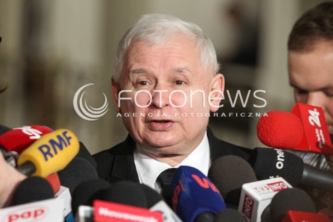  11.01.2017 WARSZAWA SEJM<br />POSIEDZENIE SEJMU RP<br />N/Z JAROSLAW KACZYNSKI<br /> 