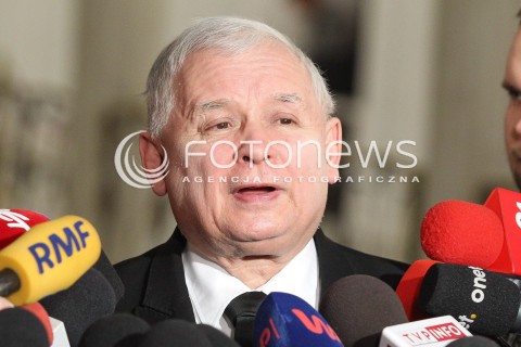  11.01.2017 WARSZAWA SEJM<br />POSIEDZENIE SEJMU RP<br />N/Z JAROSLAW KACZYNSKI<br /> 