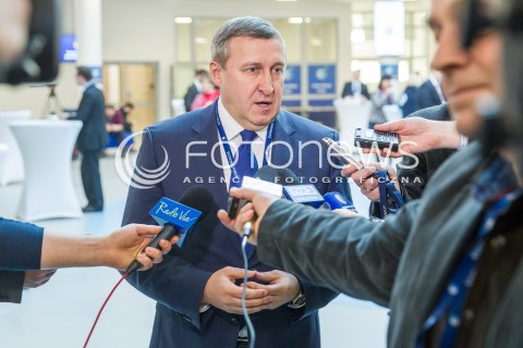  27.01.2017 JASIONKA<br />CENTRUM WYSTAWIENNICZO - KONGRESOWE G2A ARENA<br />X FORUM EUROPA - UKRAINA<br />POLSCY PARLAMENTARZYSCI ZBOJKOTOWALI UDZIAL W FORUM W ZWIAZKU Z ZAKAZEM WJAZDU NA UKRAINE PREZYDENTOWI PRZEMYSLA <br />N/Z AMBASADOR UKRAINY W POLSCE ANDRIJ DESZCZYCA <br /> 