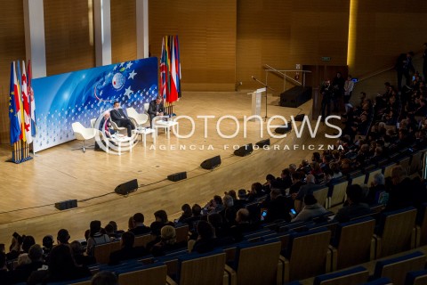  27.01.2017 JASIONKA<br />CENTRUM WYSTAWIENNICZO - KONGRESOWE G2A ARENA<br />X FORUM EUROPA - UKRAINA<br />POLSCY PARLAMENTARZYSCI ZBOJKOTOWALI UDZIAL W FORUM W ZWIAZKU Z ZAKAZEM WJAZDU NA UKRAINE PREZYDENTOWI PRZEMYSLA <br />N/Z PANELISCI PUSTE KRZESLO WOLNE MIEJSCE<br /> 