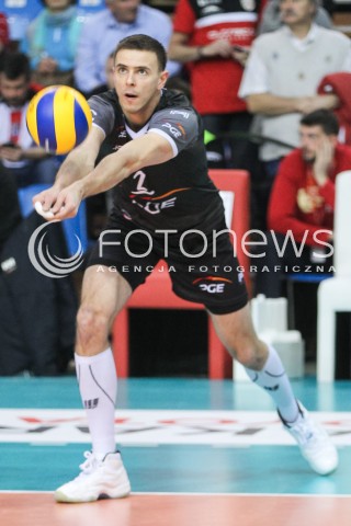 28.01.2017 RZESZOW<br />SIATKOWKA PLUSLIGA 2016/2017 MEN VOLLEYBALL POLAND POLISH PLUS LIGA LEAGUE SEASON 2016/2017<br />MECZ ASSECO RESOVIA RZESZOW - PGE SKRA BELCHATOW <br />N/Z MARIUSZ WLAZLY SYLWETKA <br /> 