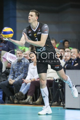  28.01.2017 RZESZOW<br />SIATKOWKA PLUSLIGA 2016/2017 MEN VOLLEYBALL POLAND POLISH PLUS LIGA LEAGUE SEASON 2016/2017<br />MECZ ASSECO RESOVIA RZESZOW - PGE SKRA BELCHATOW <br />N/Z MARIUSZ WLAZLY SYLWETKA <br /> 
