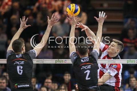  28.01.2017 RZESZOW<br />SIATKOWKA PLUSLIGA 2016/2017 MEN VOLLEYBALL POLAND POLISH PLUS LIGA LEAGUE SEASON 2016/2017<br />MECZ ASSECO RESOVIA RZESZOW - PGE SKRA BELCHATOW <br />N/Z JOHN GORDON PERRIN <br /> 