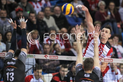  28.01.2017 RZESZOW<br />SIATKOWKA PLUSLIGA 2016/2017 MEN VOLLEYBALL POLAND POLISH PLUS LIGA LEAGUE SEASON 2016/2017<br />MECZ ASSECO RESOVIA RZESZOW - PGE SKRA BELCHATOW <br />N/Z GAVIN SCHMITT <br /> 