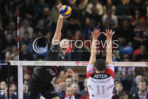  28.01.2017 RZESZOW<br />SIATKOWKA PLUSLIGA 2016/2017 MEN VOLLEYBALL POLAND POLISH PLUS LIGA LEAGUE SEASON 2016/2017<br />MECZ ASSECO RESOVIA RZESZOW - PGE SKRA BELCHATOW <br />N/Z BARTOSZ KUREK <br /> 