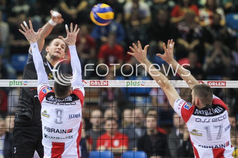  28.01.2017 RZESZOW<br />SIATKOWKA PLUSLIGA 2016/2017 MEN VOLLEYBALL POLAND POLISH PLUS LIGA LEAGUE SEASON 2016/2017<br />MECZ ASSECO RESOVIA RZESZOW - PGE SKRA BELCHATOW <br />N/Z BARTOSZ KUREK <br /> 
