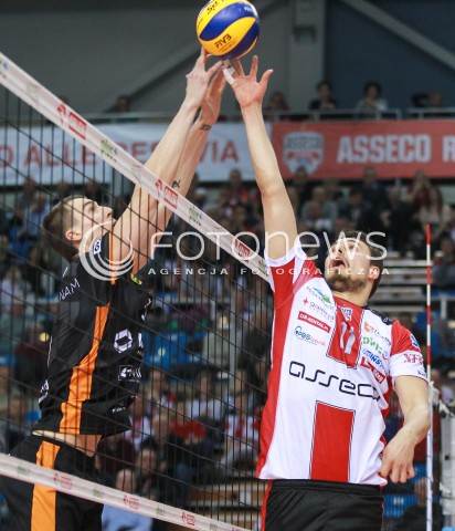  05.02.2017 RZESZOW<br />SIATKOWKA PLUSLIGA 2016/2017 MEN VOLLEYBALL POLAND POLISH PLUS LIGA LEAGUE SEASON 2016/2017<br />MECZ ASSECO RESOVIA RZESZOW - CUPRUM LUBIN <br />N/Z FABIAN DRZYZGA <br /> 