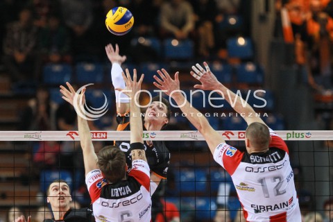  05.02.2017 RZESZOW<br />SIATKOWKA PLUSLIGA 2016/2017 MEN VOLLEYBALL POLAND POLISH PLUS LIGA LEAGUE SEASON 2016/2017<br />MECZ ASSECO RESOVIA RZESZOW - CUPRUM LUBIN <br />N/Z ROBERT TAHT  <br /> 