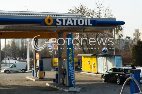  13.02.2017 WARSZAWA<br />JUZ W MAJU STACJE STATOIL ZNIKNA Z POLSKI<br />ZDJECIE ILUSTRACYJNE<br />N/Z STACJA PALIW LOGO NAPIS STATOIL<br /> 