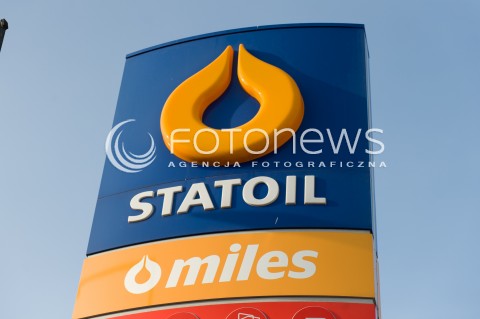  13.02.2017 WARSZAWA<br />JUZ W MAJU STACJE STATOIL ZNIKNA Z POLSKI<br />ZDJECIE ILUSTRACYJNE<br />N/Z STACJA PALIW LOGO NAPIS STATOIL<br /> 