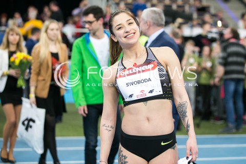  16.02.2017 LODZ MITING LEKKOATLETYCZNY ORLEN CUP 2017<br />N/Z EWA SWOBODA RADOSC EMOCJE WYGRANA<br /> 