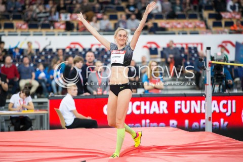  16.02.2017 LODZ MITING LEKKOATLETYCZNY ORLEN CUP 2017<br />N/Z KAMILA LICWINKO RADOSC EMOCJE WYGRANA<br /> 