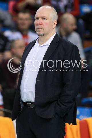  18.02.2017 RZESZOW<br />SIATKOWKA PLUSLIGA 2016/2017 MEN VOLLEYBALL POLAND POLISH PLUS LIGA LEAGUE SEASON 2016/2017<br />MECZ ASSECO RESOVIA RZESZOW - JASTRZEBSKI WEGIEL <br />N/Z MARK LEBEDEW - I TRENER ( HEAD COACH ) SYLWETKA <br /> 