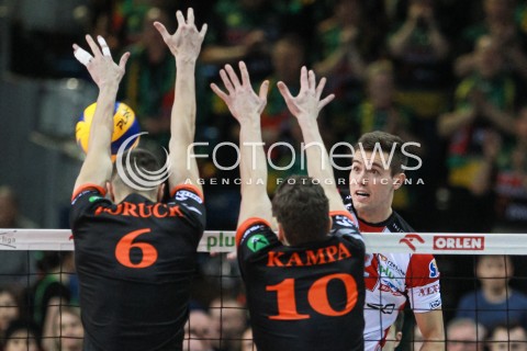  18.02.2017 RZESZOW<br />SIATKOWKA PLUSLIGA 2016/2017 MEN VOLLEYBALL POLAND POLISH PLUS LIGA LEAGUE SEASON 2016/2017<br />MECZ ASSECO RESOVIA RZESZOW - JASTRZEBSKI WEGIEL <br />N/Z THOMAS JAESCHKE <br /> 