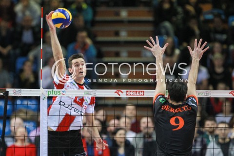  18.02.2017 RZESZOW<br />SIATKOWKA PLUSLIGA 2016/2017 MEN VOLLEYBALL POLAND POLISH PLUS LIGA LEAGUE SEASON 2016/2017<br />MECZ ASSECO RESOVIA RZESZOW - JASTRZEBSKI WEGIEL <br />N/Z THOMAS JAESCHKE <br /> 