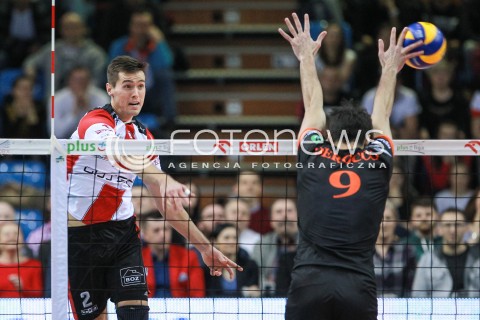  18.02.2017 RZESZOW<br />SIATKOWKA PLUSLIGA 2016/2017 MEN VOLLEYBALL POLAND POLISH PLUS LIGA LEAGUE SEASON 2016/2017<br />MECZ ASSECO RESOVIA RZESZOW - JASTRZEBSKI WEGIEL <br />N/Z THOMAS JAESCHKE <br /> 