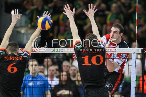  18.02.2017 RZESZOW<br />SIATKOWKA PLUSLIGA 2016/2017 MEN VOLLEYBALL POLAND POLISH PLUS LIGA LEAGUE SEASON 2016/2017<br />MECZ ASSECO RESOVIA RZESZOW - JASTRZEBSKI WEGIEL <br />N/Z MARKO IVOVIC <br /> 