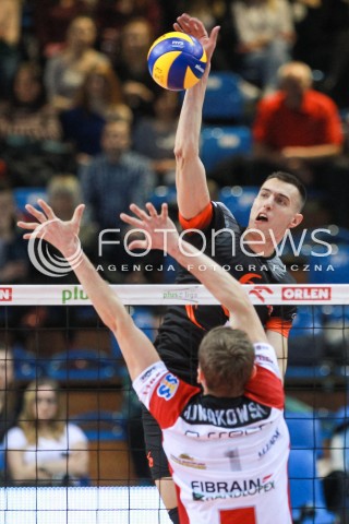  18.02.2017 RZESZOW<br />SIATKOWKA PLUSLIGA 2016/2017 MEN VOLLEYBALL POLAND POLISH PLUS LIGA LEAGUE SEASON 2016/2017<br />MECZ ASSECO RESOVIA RZESZOW - JASTRZEBSKI WEGIEL <br />N/Z DAMIAN BORUCH <br /> 