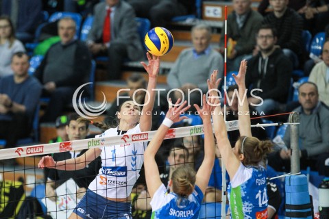  19.02.2017 RZESZOW<br />SIATKOWKA ORLEN LIGA 2016/2017 WOMEN VOLLEYBALL POLAND POLISH ORLENLIGA LEAGUE SEASON 2016/2017<br />MECZ DEVELOPRES SKYRES RZESZOW - ATOM TREFL SOPOT <br />N/Z KREMENA KAMENOVA <br /> 
