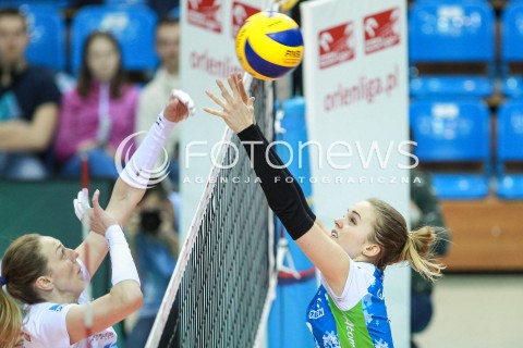  19.02.2017 RZESZOW<br />SIATKOWKA ORLEN LIGA 2016/2017 WOMEN VOLLEYBALL POLAND POLISH ORLENLIGA LEAGUE SEASON 2016/2017<br />MECZ DEVELOPRES SKYRES RZESZOW - ATOM TREFL SOPOT <br />N/Z NATALIA GAJEWSKA KATARZYNA MROZ <br /> 