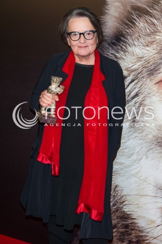  21.02.2017 WARSZAWA<br />PREMIERA FILMU POKOT<br />N/Z AGNIESZKA HOLLAND<br /> 
