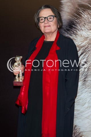  21.02.2017 WARSZAWA<br />PREMIERA FILMU POKOT<br />N/Z AGNIESZKA HOLLAND<br /> 