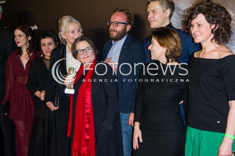  21.02.2017 WARSZAWA<br />PREMIERA FILMU POKOT<br />N/Z AGNIESZKA HOLLAND AKTORZY <br /> 