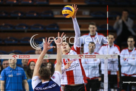  25.02.2017 RZESZOW<br />SIATKOWKA PLUSLIGA 2016/2017 MEN VOLLEYBALL POLAND POLISH PLUS LIGA LEAGUE SEASON 2016/2017<br />MECZ ASSECO RESOVIA RZESZOW - LUCZNICZKA BYDGOSZCZ <br />N/Z THIBAULT ROSSARD <br /> 