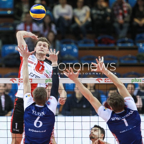  25.02.2017 RZESZOW<br />SIATKOWKA PLUSLIGA 2016/2017 MEN VOLLEYBALL POLAND POLISH PLUS LIGA LEAGUE SEASON 2016/2017<br />MECZ ASSECO RESOVIA RZESZOW - LUCZNICZKA BYDGOSZCZ <br />N/Z PIOTR NOWAKOWSKI <br /> 