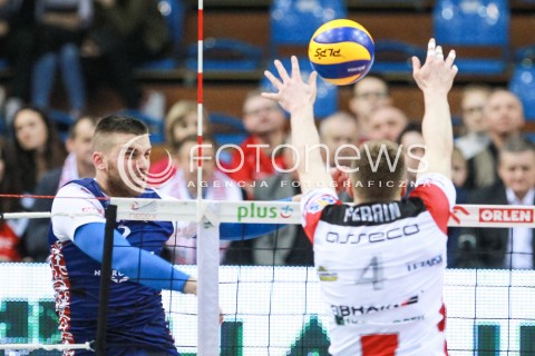  25.02.2017 RZESZOW<br />SIATKOWKA PLUSLIGA 2016/2017 MEN VOLLEYBALL POLAND POLISH PLUS LIGA LEAGUE SEASON 2016/2017<br />MECZ ASSECO RESOVIA RZESZOW - LUCZNICZKA BYDGOSZCZ <br />N/Z MILAN KATIC <br /> 