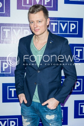  27.02.2016 WARSZAWA<br />RAMOWKA WIOSENNA TVP<br />N/Z RAFAL BRZOZOWSKI<br /> 